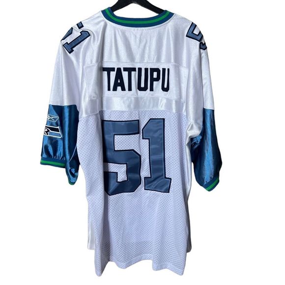 Reebok Seahawks Tatupu On Field Jersey 56 - Picture 3 of 4